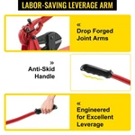 Bench Swager Tool 24" Wire Rope Swaging With Crimper Cable Bolt Cutter Hea. Fixed Price $113.18.