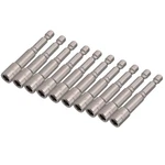 Yakamoz 10pcs Magnetic Nut Setter Driver Drill Bit Set 1/4" Hex One Size. Fixed Price $14.69.