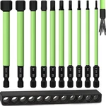 4" Long 10pcs 1/4" Hex Head Allen Wrench Drill Bits 1.5mm To 12mm Metric Key. Fixed Price $19.89.