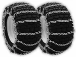 Oakten Set Of Two Snow Tire Chain Fit 22x8x10 22x9x12 23x6.5x12 23x8.5x12 2-link. Fixed Price $62.99.