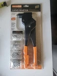 Fasten Pro 360 Degrees Swivel Head Hand Riveter Set New + 100 Rivets Included.. Fixed Price $25.00.