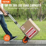 Folding Hand Truck, Ultra Lightweight Super Strong For Moving Warehouse. Fixed Price $67.28.