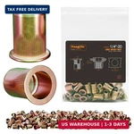 Hanglife Rivet Nut, 1/4"-20 Unc Sae Rivnut - Flat Head Nutserts, Zinc-plated Car. Fixed Price $17.05.