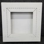 Fittes Aria Luxe Framed Exhaust Mount 14'' X Dwfrx14x14swh. Fixed Price $59.99.