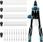 Meiwaltee 13" Rivet Gun, 1/4 Pop Gun 13 With 100pcs Rivets. Fixed Price $29.58.