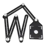 Six-sided Aluminum Alloy Angle Measuring Tool - Full Metal Ruler La.... Fixed Price $23.72.