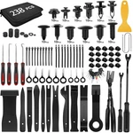 Gooacc 238pcs 6.7mm, 7mm, 8mm, 9mm, 10mm, 120pcs Clips + 118 Remover Black. Fixed Price $48.06.