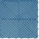 Ribtrax Pro Interlocking Garage Floor Tiles - Island Blue, 6 Pack, 15.75" Square. Fixed Price $92.99.