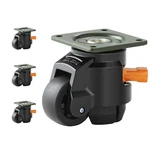 Vevor Leveling Casters Adjustable Nylon Plate Mounted Caster 1100 Lbs Set Of 4. Fixed Price $31.57.