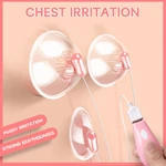 1 Pair Breast Enlarge Massager Cup Vibrating Nipple Sucker Pump Enhancer Women. Fixed Price $120.00.