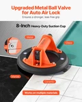 Vevor Vacuum Suction Cup, 8-inch Glass Lifter With Abs Handle, 400 Lbs Ma. Fixed Price $24.27.