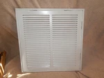 Everbilt 14 In. X Steel Return Air Filter Grille In White (paintable). Fixed Price $12.99.