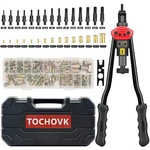 Tochovk 16-inch Rivnut Tool Kit With 15 Metric And Sae Mandrels, 236pcs Rivet.... Fixed Price $60.26.