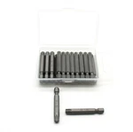 Tmax 25 Pc T40 Torx Star 6p Head Screwdriver Bit Set, S2 Steel 2" Insert Bits. Fixed Price $18.97.