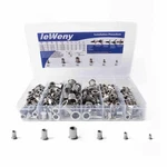 Ieweny Stainless Steel Rivet Nut Assortment Kit216pcs, 1/4"20, 3/8"16, 5/16"1.... Fixed Price $37.25.