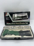 Alltrade Hand Rivet Tool Riveter 10-inch Vintage With Original Case And Box Nos. Fixed Price $31.20.