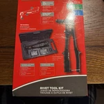 Arrow Fastener Rl100k Rivet Tool Kit, Uses 1/8-inch And 3/16-inch Rivets, Includ. Fixed Price $24.26.