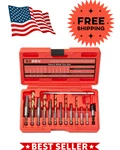 Rebra Screw Extractor And Left-hand Drill Bit Set, Easy Out Broken One Size. Fixed Price $22.99.