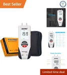 High Precision Digital Manometer: Hvac Gas Pressure Tester With 11 Units. Fixed Price $56.95.
