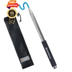 Moonlike Telescoping Pickup Tool Magnetic Pole With Hook, 10 Ft Black. Fixed Price $44.99.