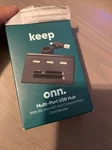 Keep Onn Multi-port Usb Hub With Sd, Microsd And Compactflash Card Reader. Fixed Price $13.30.
