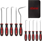 Amm 10-piece Pick And Hook Set, Precision Automotive Tool Full Size, Red. Fixed Price $34.99.