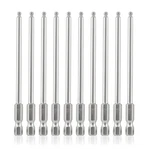 10pcs Ball End Hex Head Screwdriver Bits Set, 3mm Magnetic Tips Dril.... Fixed Price $15.91.