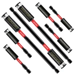 Geinxurn 8pack Impact Magnetic Screwdriver Bit Holders, Extension One Size. Fixed Price $29.66.