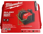 Milwaukee Tool 3622-21 M12 Green Cross Line & Plumb Points Laser Kit. Fixed Price $368.99.