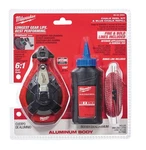 Milwaukee 48-22-3993 100' Precision Line Chalk Reel Kit W/bold & Blue. Fixed Price $30.51.