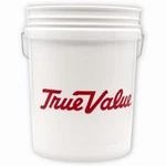 White Plastic Pail, 5-gallons -. Fixed Price $34.12.