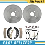 Rear Brake Drums Shoes & Spring Kit Fits Chevrolet Cobalt 2.2l 09-10 4 Bolt. Fixed Price $254.87.