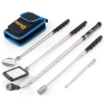 Telescoping Magnetic Pickup Tool Set, Inspection Mirror Telescoping, Led Flashli. Fixed Price $44.08.