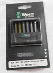 Wera Bit-check 6 Universal 3 New 136380 Bc 05136380001 Bit Check Phillips Torx. Fixed Price $16.88.