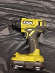 Ryobi One+ P235 Avn 1/4" 18v Cordless Impact Driver W/ Battery. Fixed Price $36.99.