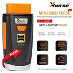 Xhorse Vvdi Mini Obd Tool V2 Xdmo20 Support Canfd Protocol/led Light/8a Immo Box. Fixed Price $269.00.