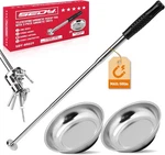 3 Pack Telescoping Magnetic Pickup Tool With Parts Tray, Magnet Stick Silver. Fixed Price $29.15.