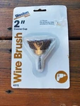 Rare Disston 2" Coarse Cup Wire Brush Wheel 1/4" Shank Moc Germany L K!. Fixed Price $7.99.