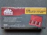 New Mac Tools Sxmts9b 9-pc Metric Triple Square Bit Driver Set 3/8" Drive. Fixed Price $119.99.