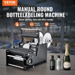 Manual Round Labeling Machine, 15-20pcs/min, Bottle Label Applicator For. Fixed Price $121.08.