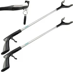 Vive 32" Reacher Grabber Tool, Extra Long Pickup Aid, Heavy Duty Grip (2 Pack). Fixed Price $55.99.
