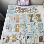 Spellbinders Shapeabilities Nestabilities Amazing Paper Designer Series Lot 24. Fixed Price $125.00.