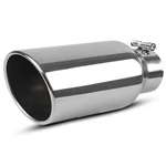 Autosaver88 4 Inch Inlet Exhaust Tip 6 Outlet 15 Long Chrome Polished. Fixed Price $44.36.