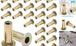 Pcs Steel Multi Grip Rivet Nuts Pre Bulbed Shank Zinc-plated 1/4-20 Inch 25. Fixed Price $18.97.
