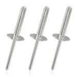 Zorveiio 50pcs Aluminum Tri-fold Exploding Pop 3/16''x 1'',50pcs, Silver. Fixed Price $21.91.