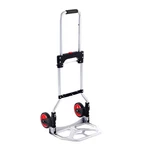 Vevor Folding Hand Truck And Dolly, 176 Lbs Capacity, Aluminum Foldable Cart, He. Fixed Price $47.88.