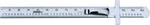 Johnson Level & Tool 7203 Stainless Steel Metric Pocket Clip Rule, 6, Silver. Fixed Price $11.14.