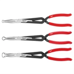 Milwaukee 48-22-6563 Tool 3pc Long Reach Hose Grip Pliers Set. Fixed Price $128.05.