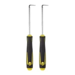 Harfington 2pcs 90 Degree Picks 165mm Zinc Alloy Rubber Handle 1654, Green. Fixed Price $14.99.