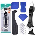 11pcs Caulking Tools, 3 In 1 Silicone Finishing Tool Kit(stainless Stee. Fixed Price $11.83.